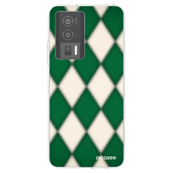 Picasee silikonski prozorni ovitek za Xiaomi Poco F5 Pro 5G - Emerald Diamond