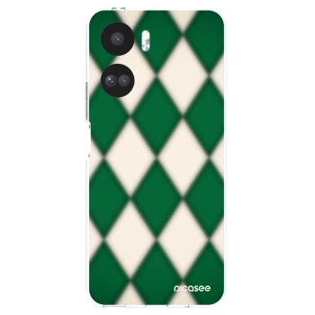 Picasee silikonski prozorni ovitek za Honor 90 Lite 5G - Emerald Diamond