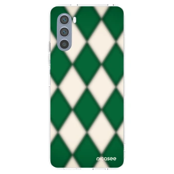 Picasee silikonski prozorni ovitek za Motorola Moto G62 - Emerald Diamond