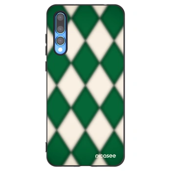 Picasee silikonski črni ovitek za Huawei P20 Pro - Emerald Diamond
