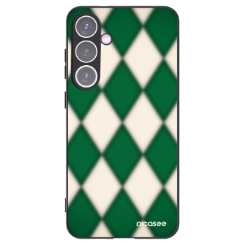 Picasee silikonski črni ovitek za Samsung Galaxy S24+ S926B 5G - Emerald Diamond