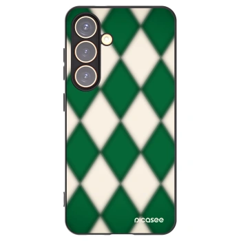 Picasee silikonski črni ovitek za Samsung Galaxy S24 S921B 5G - Emerald Diamond