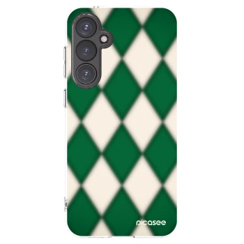 Picasee silikonski prozorni ovitek za Samsung Galaxy S23 FE S711B - Emerald Diamond