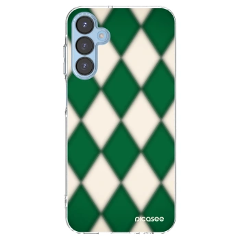 Picasee silikonski prozorni ovitek za Samsung Galaxy A15 A156B 5G - Emerald Diamond