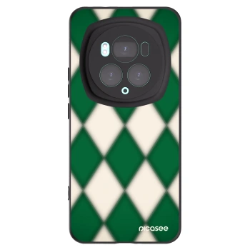 Picasee silikonski črni ovitek za Honor Magic6 Pro - Emerald Diamond