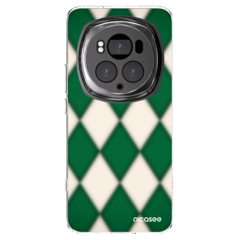 Picasee silikonski prozorni ovitek za Honor Magic6 Pro - Emerald Diamond