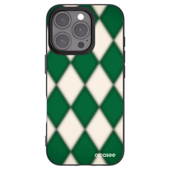 Picasee silikonski črni ovitek za Apple iPhone 16 Pro - Emerald Diamond