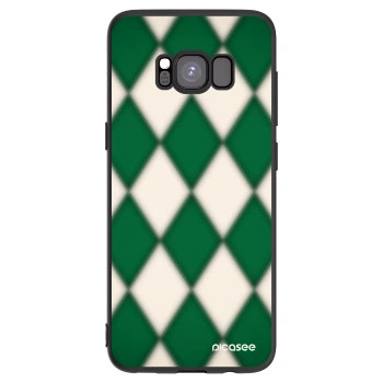 Picasee silikonski črni ovitek za Samsung Galaxy S8 G950F - Emerald Diamond