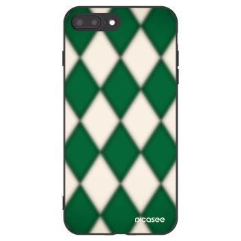 Picasee silikonski črni ovitek za Apple iPhone 7 Plus - Emerald Diamond