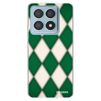 Picasee silikonski prozorni ovitek za Xiaomi 14T Pro - Emerald Diamond