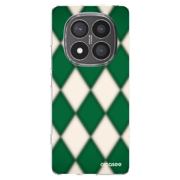 Picasee silikonski prozorni ovitek za Xiaomi Redmi Note 14 Pro+ 5G - Emerald Diamond