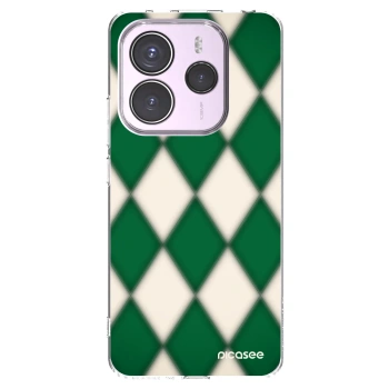 Picasee silikonski prozorni ovitek za Xiaomi Redmi Note 14 5G - Emerald Diamond