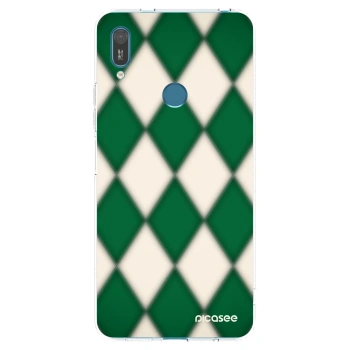 Picasee silikonski prozorni ovitek za Huawei Y7 2019 - Emerald Diamond