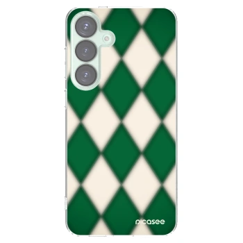 Picasee silikonski prozorni ovitek za Samsung Galaxy S25+ 5G - Emerald Diamond