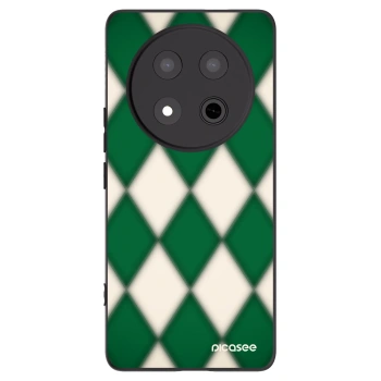 Picasee silikonski črni ovitek za Honor Magic7 Lite 5G - Emerald Diamond
