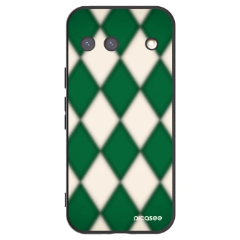 Picasee silikonski črni ovitek za Google Pixel 9 - Emerald Diamond