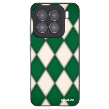 Picasee silikonski črni ovitek za Xiaomi 15 - Emerald Diamond