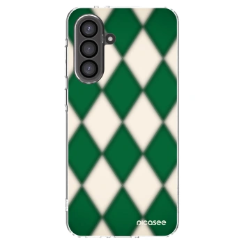 Picasee silikonski prozorni ovitek za Samsung Galaxy A36 5G - Emerald Diamond