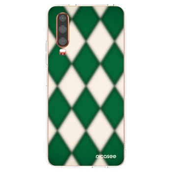 Picasee silikonski prozorni ovitek za Huawei P30 - Emerald Diamond