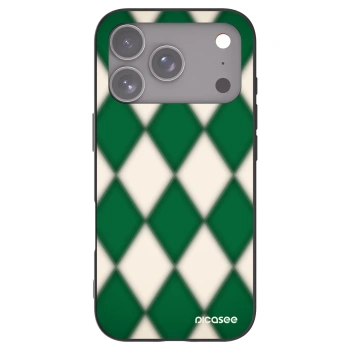 Picasee silikonski črni ovitek za Apple iPhone 17 Pro - Emerald Diamond