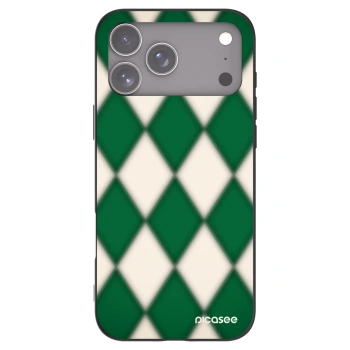 Picasee silikonski črni ovitek za Apple iPhone 17 Pro Max - Emerald Diamond