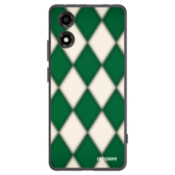 Picasee silikonski črni ovitek za Motorola Moto E14 - Emerald Diamond