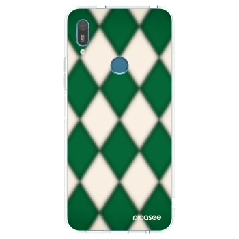 Picasee silikonski prozorni ovitek za Huawei Y6 2019 - Emerald Diamond