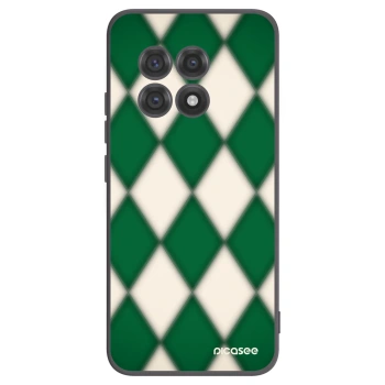 Picasee silikonski črni ovitek za OnePlus 13R 5G - Emerald Diamond