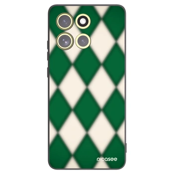 Picasee silikonski črni ovitek za Motorola Moto G86 5G - Emerald Diamond