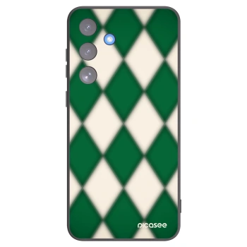 Picasee silikonski črni ovitek za Samsung Galaxy S25 FE 5G - Emerald Diamond