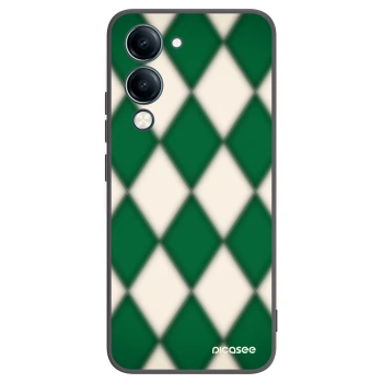 Picasee silikonski črni ovitek za Vivo Y29s 5G - Emerald Diamond