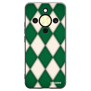 Picasee silikonski črni ovitek za Honor Magic8 Lite 5G - Emerald Diamond