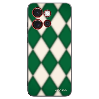 Picasee silikonski črni ovitek za Motorola Edge 60 Neo 5G - Emerald Diamond