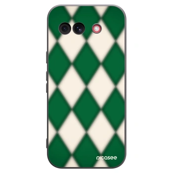 Picasee silikonski črni ovitek za Google Pixel 10a - Emerald Diamond
