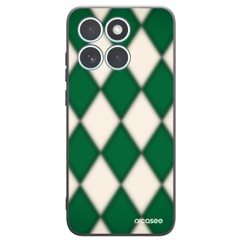 Picasee silikonski črni ovitek za Motorola Edge 70 Fusion - Emerald Diamond