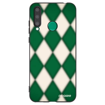 Picasee silikonski črni ovitek za Honor 20 Lite - Emerald Diamond