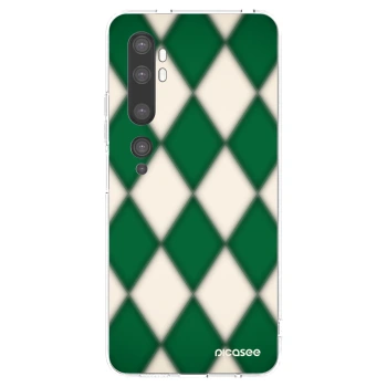 Picasee silikonski prozorni ovitek za Xiaomi Mi Note 10 (Pro) - Emerald Diamond