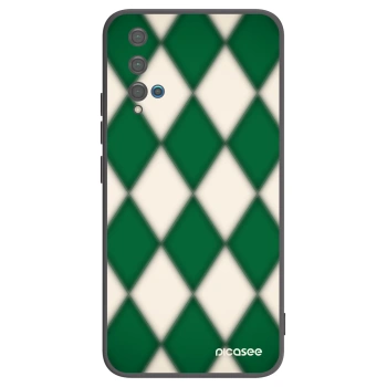 Picasee silikonski črni ovitek za Huawei Nova 5T - Emerald Diamond