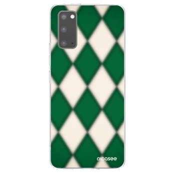 Picasee silikonski prozorni ovitek za Samsung Galaxy S20 G980F - Emerald Diamond