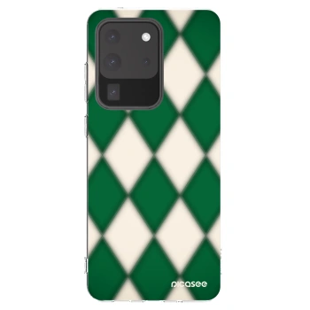 Picasee silikonski prozorni ovitek za Samsung Galaxy S20 Ultra 5G G988F - Emerald Diamond