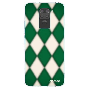 Picasee silikonski črni ovitek za Xiaomi Redmi Note 9 - Emerald Diamond