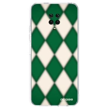 Picasee silikonski prozorni ovitek za Xiaomi Redmi Note 9S - Emerald Diamond
