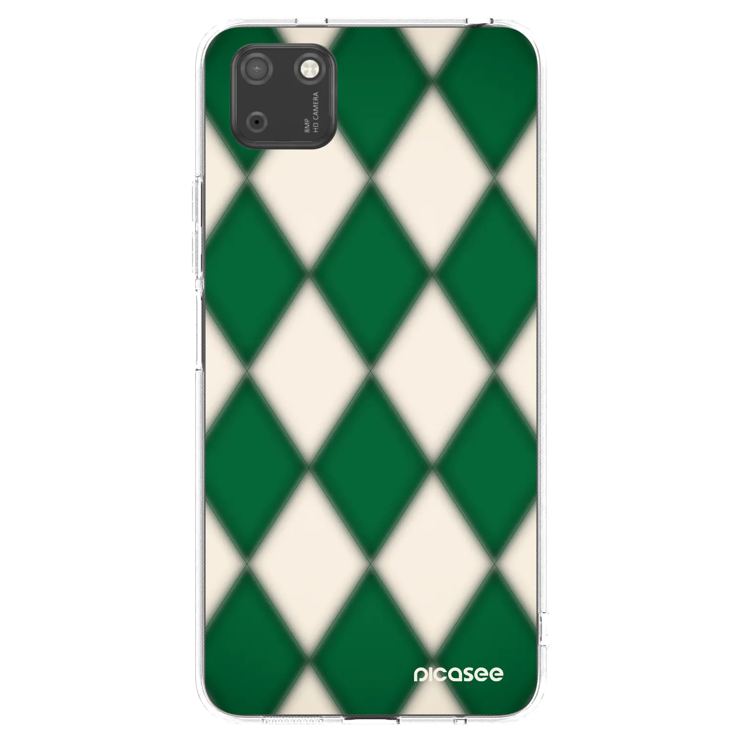 Picasee silikonski prozorni ovitek za Huawei Y5P - Emerald Diamond