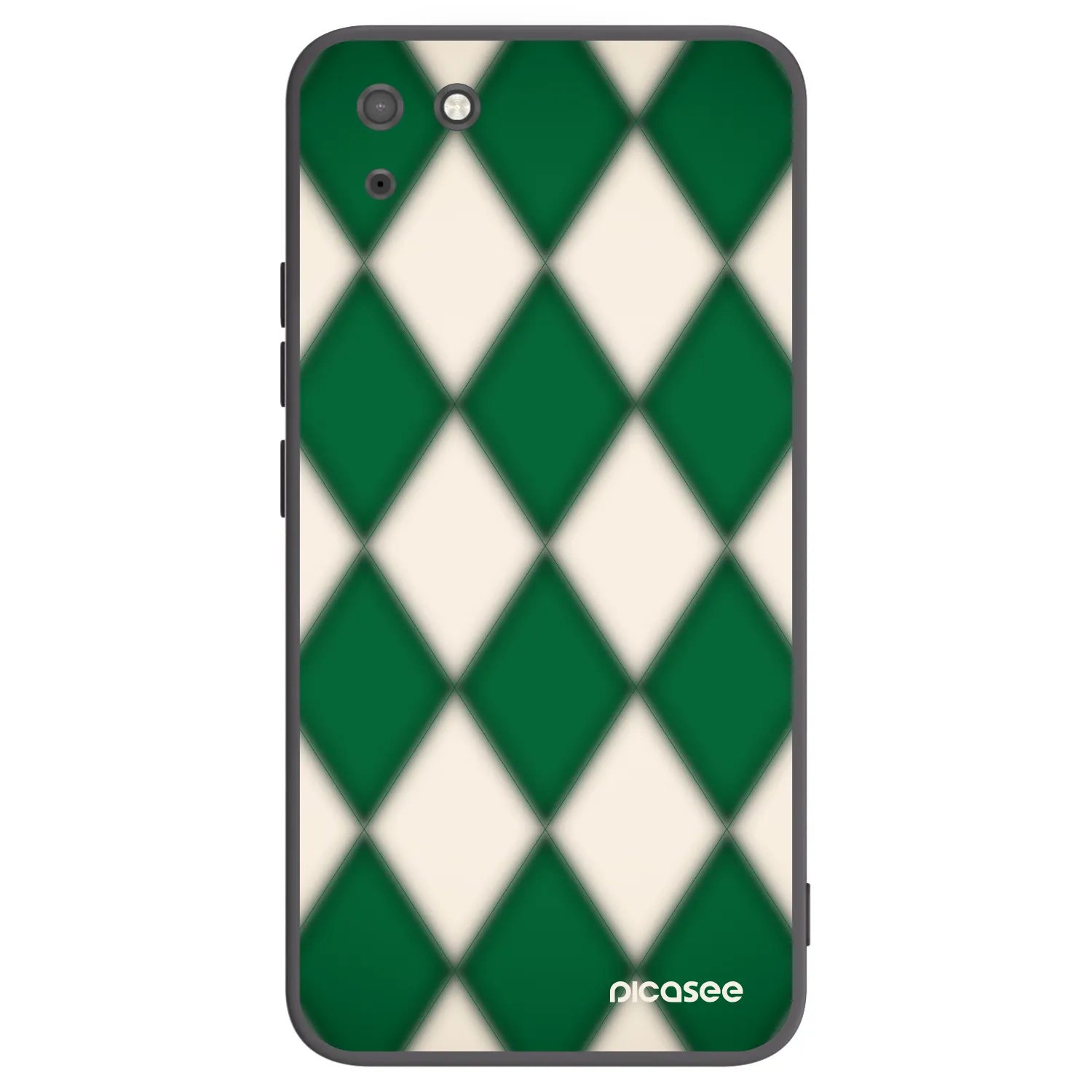 Picasee silikonski črni ovitek za Huawei Y5P - Emerald Diamond