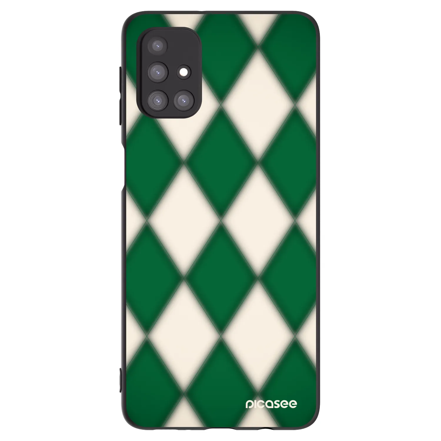 Picasee silikonski črni ovitek za Samsung Galaxy M31s - Emerald Diamond