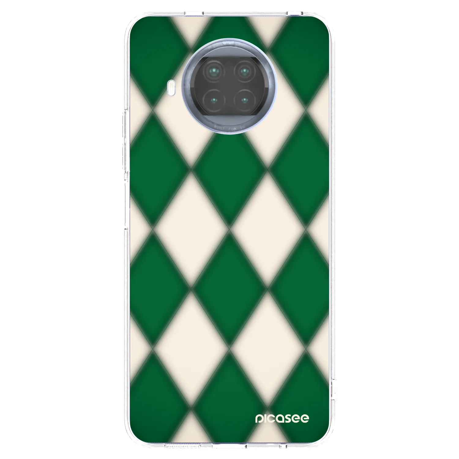 Picasee silikonski prozorni ovitek za Xiaomi Mi 10T Lite - Emerald Diamond