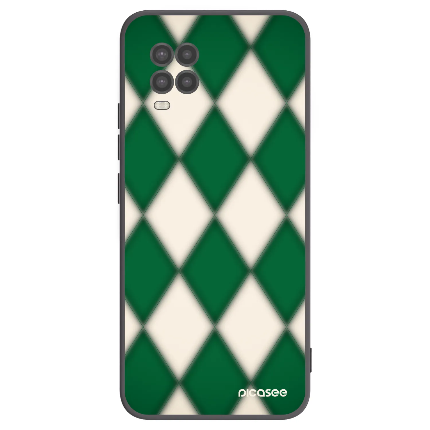 Picasee silikonski črni ovitek za Xiaomi Mi 10 Lite - Emerald Diamond