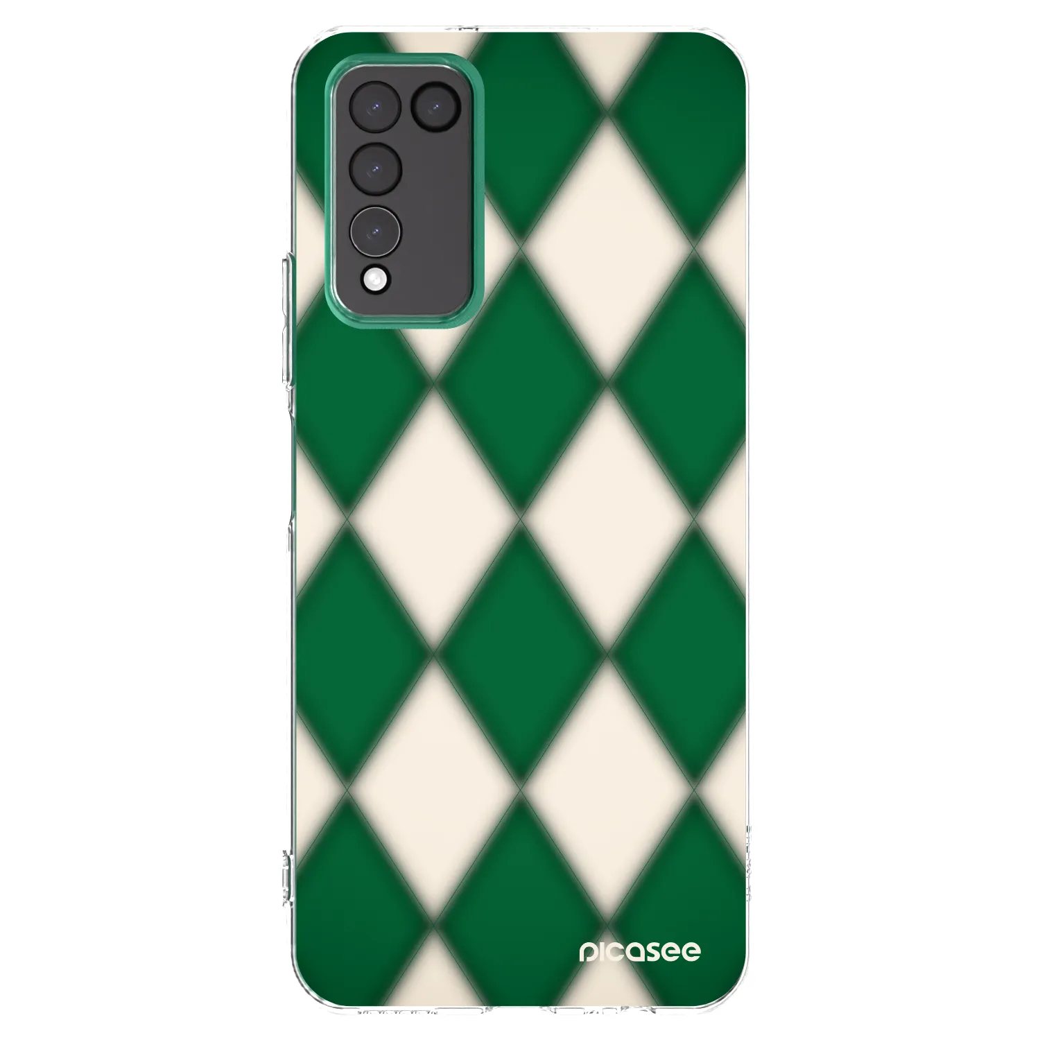 Picasee silikonski prozorni ovitek za Honor 10X Lite - Emerald Diamond