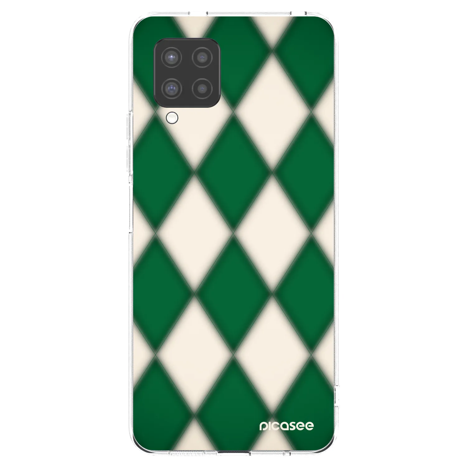 Picasee silikonski prozorni ovitek za Samsung Galaxy A42 A426B - Emerald Diamond