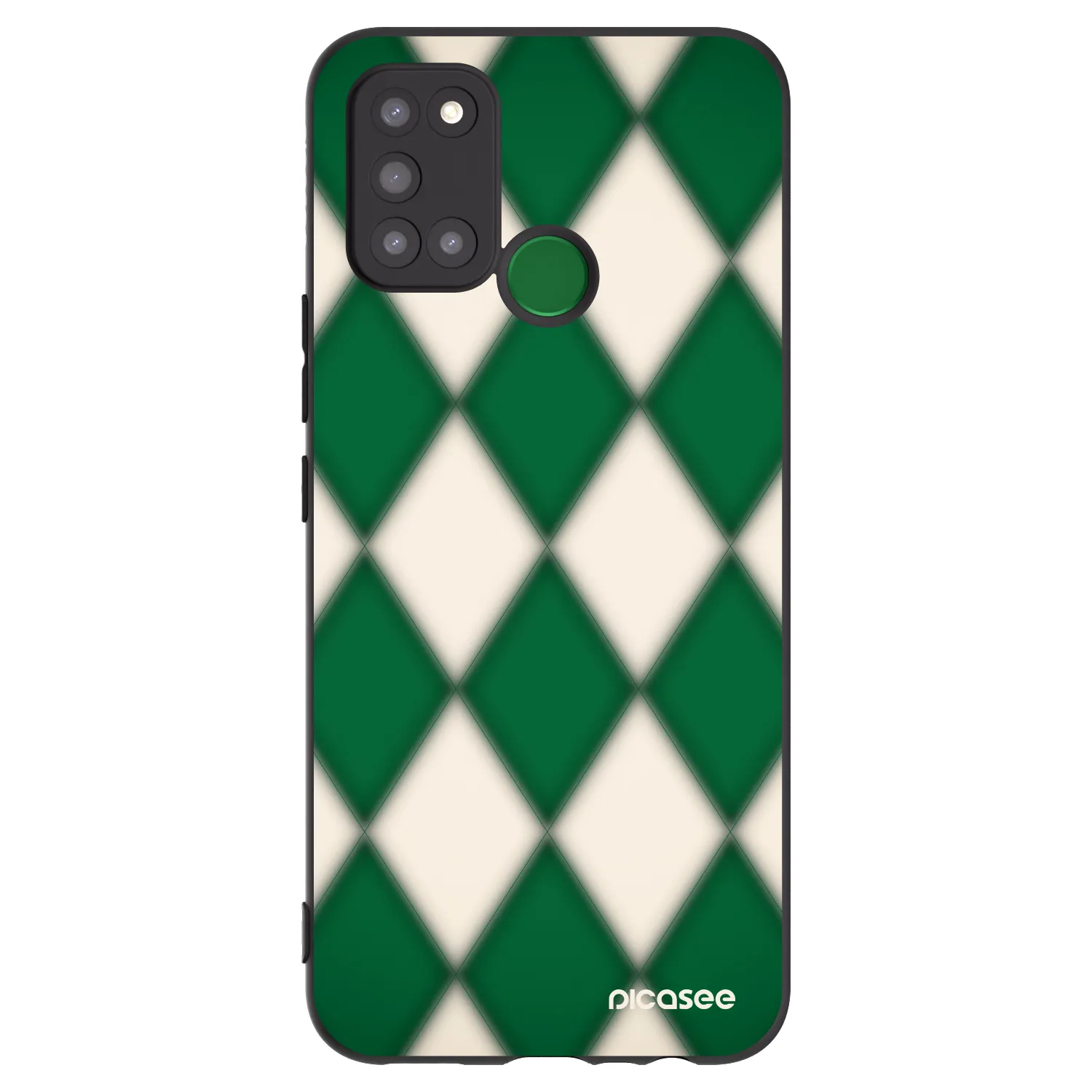 Picasee silikonski črni ovitek za Realme 7i - Emerald Diamond